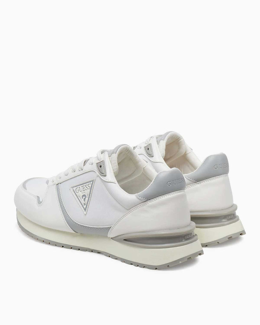 Guess Island Logolu Sneaker White/Light/Grey