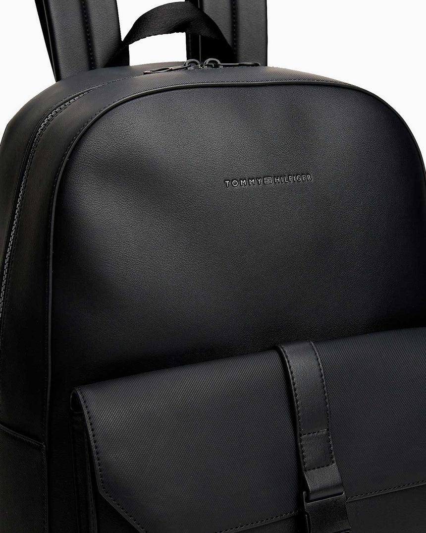 Tommy Hilfiger Foundation Erkek Sırt Çantası Black