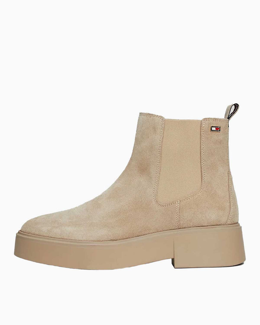 Tommy Hilfiger Minimal Suede Chelsea Low Boot