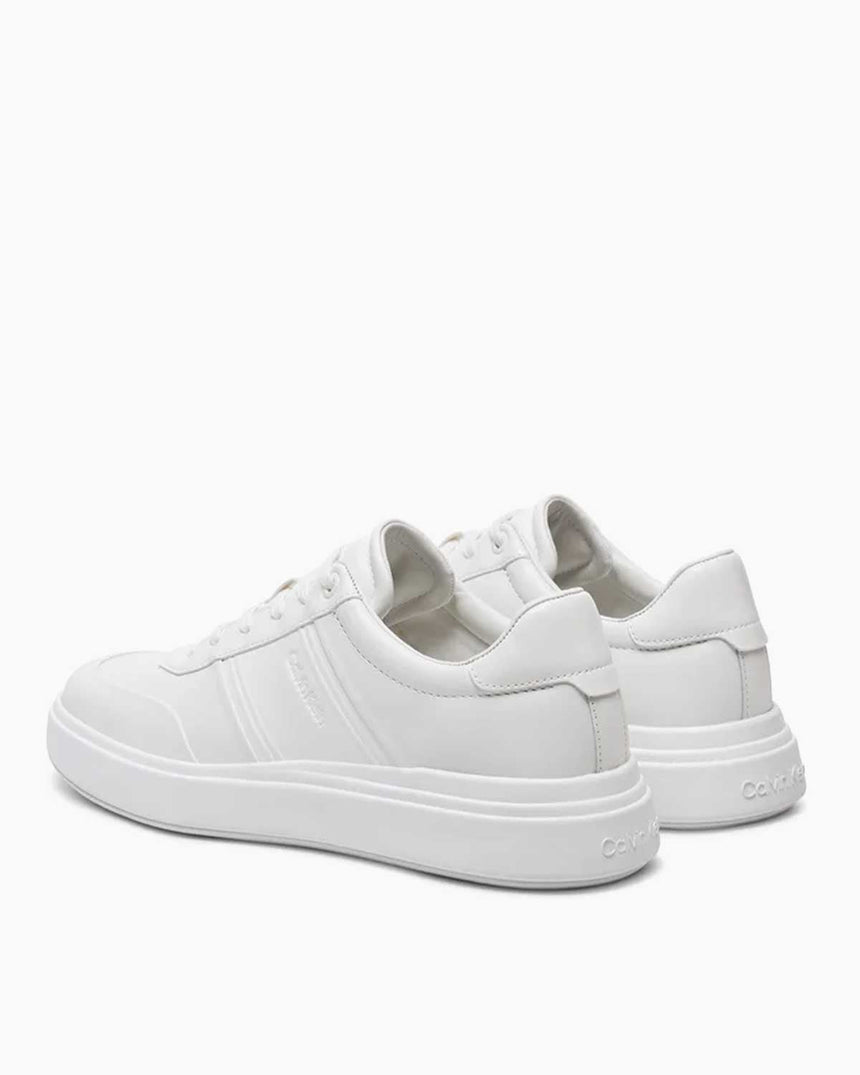 Calvin Klein Low Top Lace Up HF Erkek Sneaker Triples White
