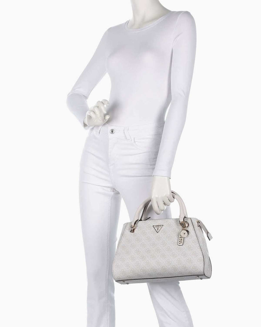 Guess Noelle Girlfriend Aksesuar Detaylı El Çantası Blue Bonnet