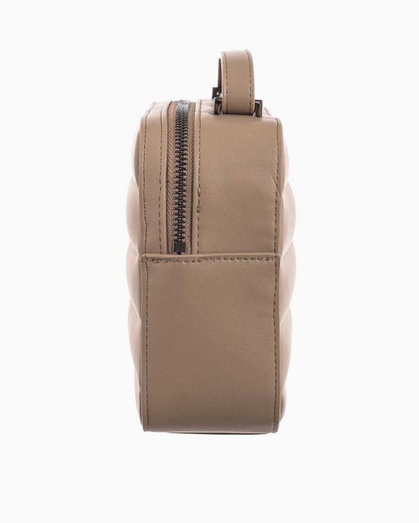 Calvin Klein Line Quilt Crossover Camera Bag Chanterelle