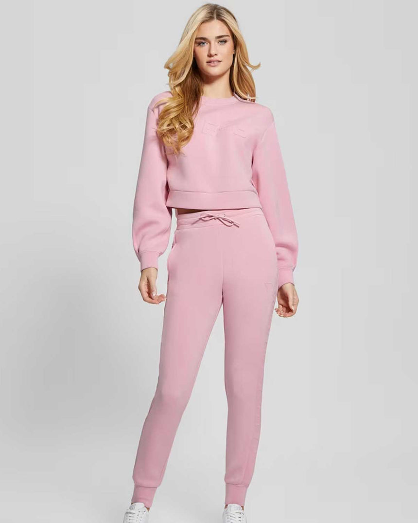 Guess Cindra Kabartma Logolu Sweatshirt