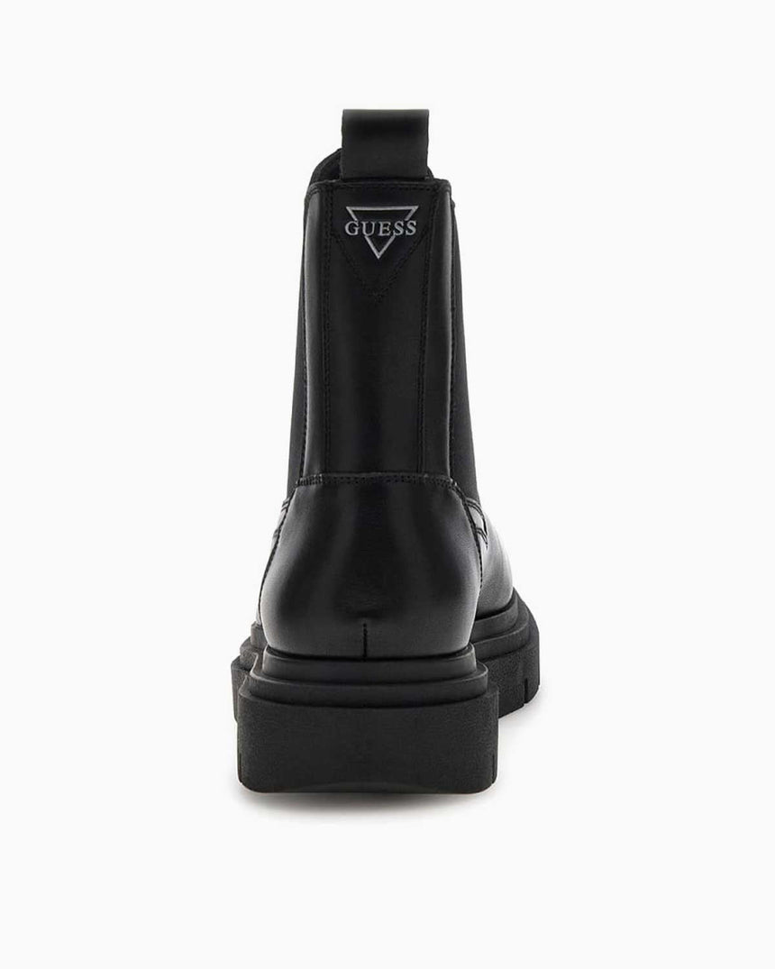 Guess Fergie Erkek Deri Karışımlı Bot Black