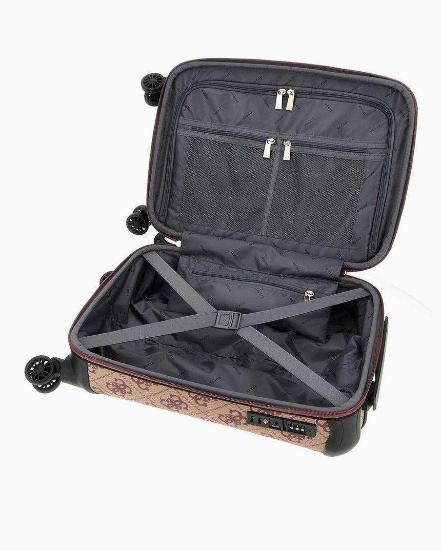 Guess Berta 18 In 8-Wheele Kabin Boy Valiz