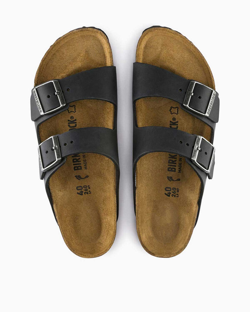 Birkenstock Arizona Leoi Çift Bantlı Kadın Terlik Black
