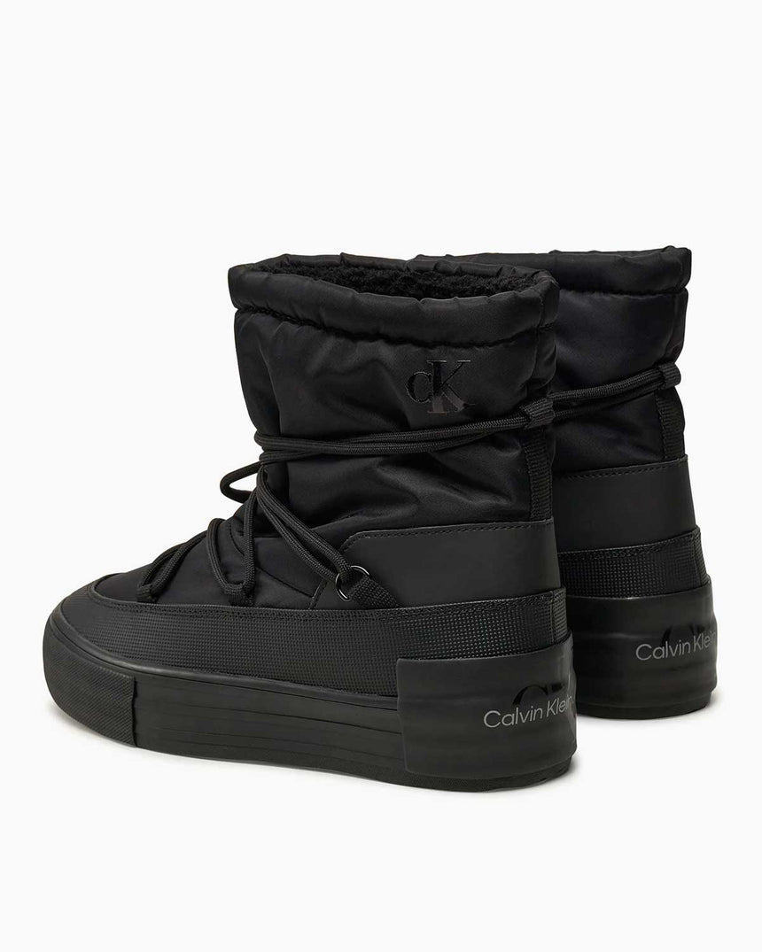 Calvin Klein Jeans Flatform Low Top Kar Botu Triple Black