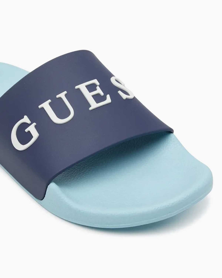 Guess Logo Yazılı Terlik Ocean Relax And Smar