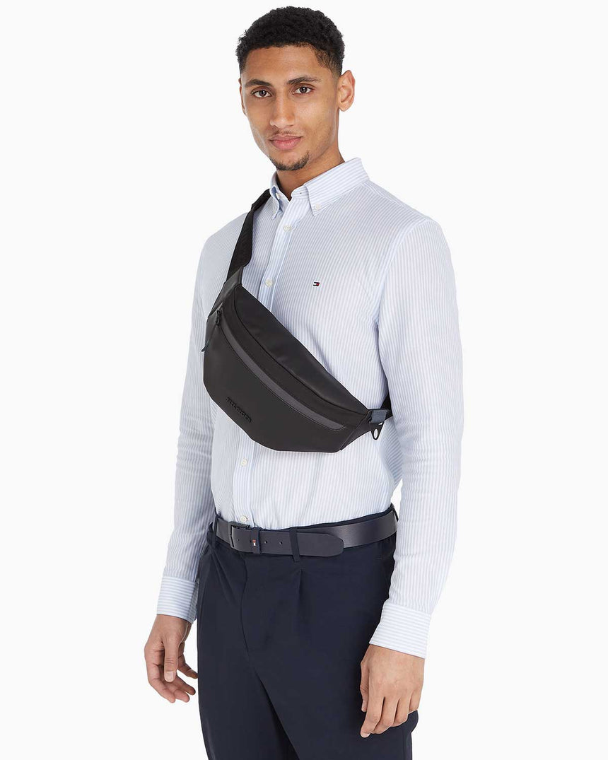 Tommy Hilfiger Seasonal Bumbag Waistbag Bel Çantası Black