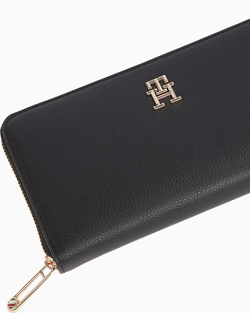 Tommy Hilfiger Soft Logotape Large Cüzdan Black