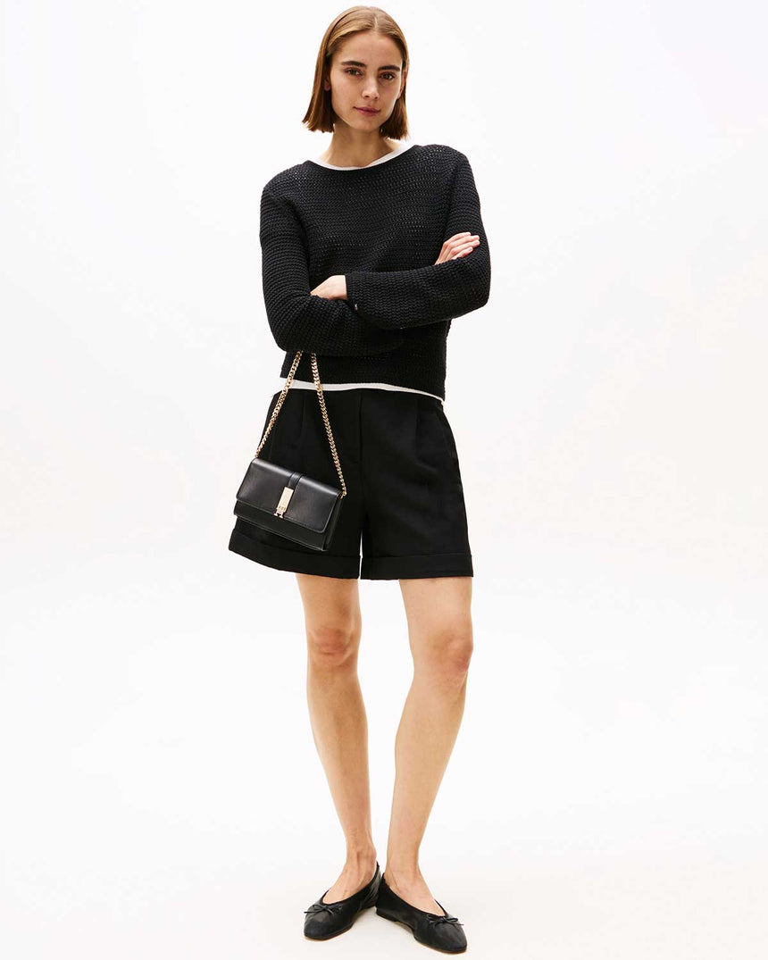 Tommy Hilfiger Heritage Mini Çapraz Askılı Çanta Black