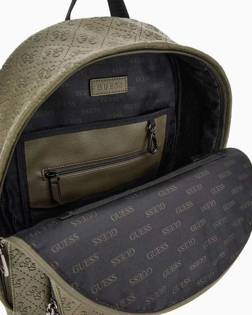 Guess Milano Logolu Sırt Çantası Military Green