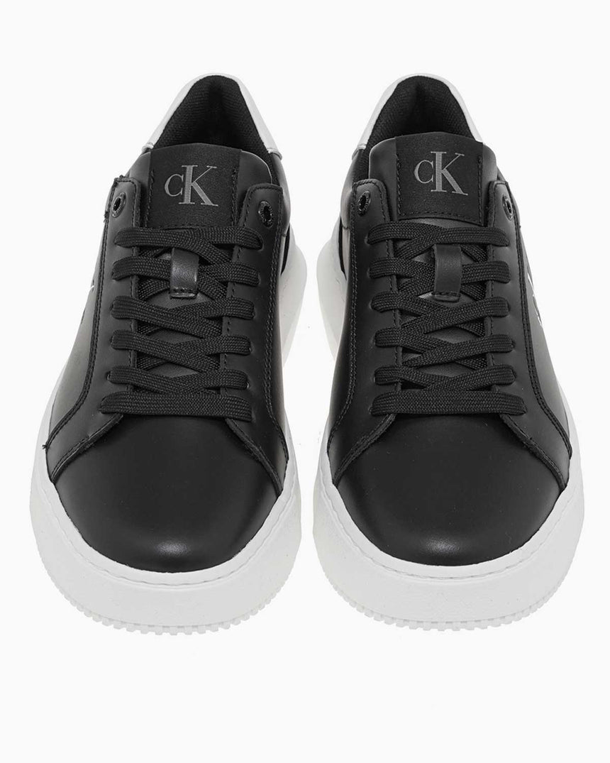 Calvin Klein Malmo Kısa Kalın Taban Kadın Sneaker Black/Bright White