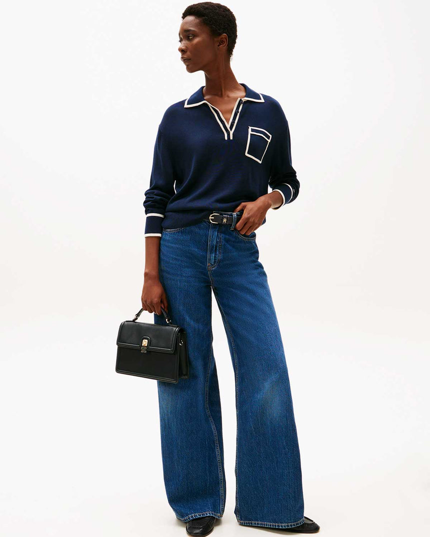 Tommy Hilfiger Eternity Mini Satchel El Çantası Black