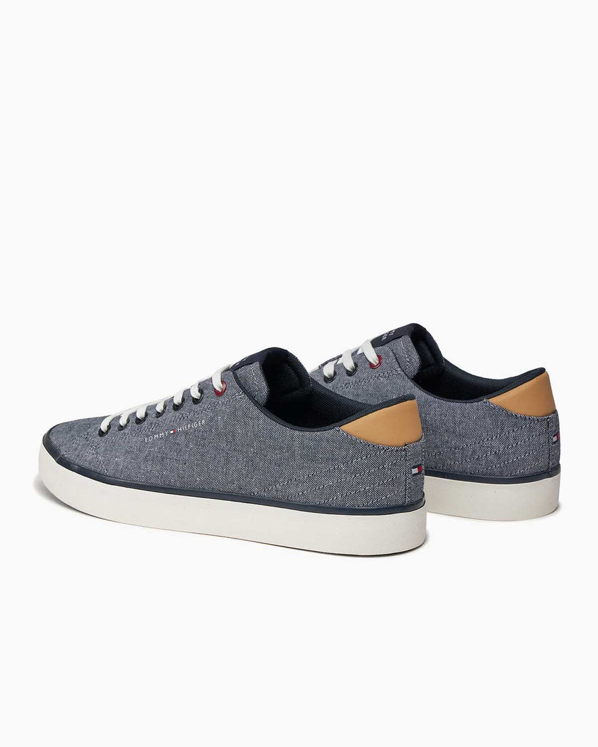 Tommy Hilfiger Chambray Low Top Ayakkabı Desert Sky