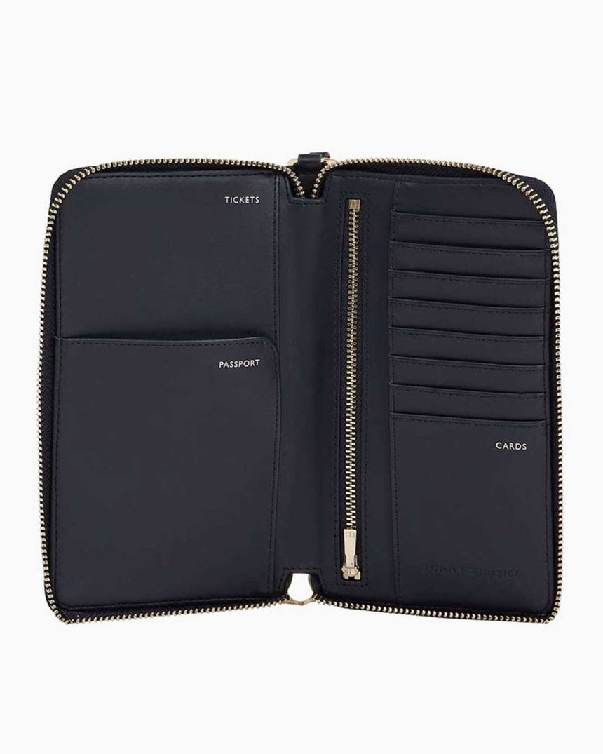 Tommy Hilfiger Distinct Travel Wallet Cüzdan Space Blue