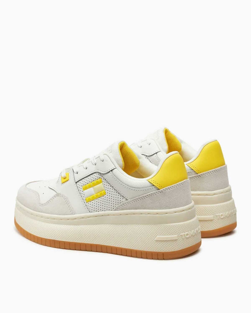 Tommy Hilfiger Retro Basket Sneakers Yellow