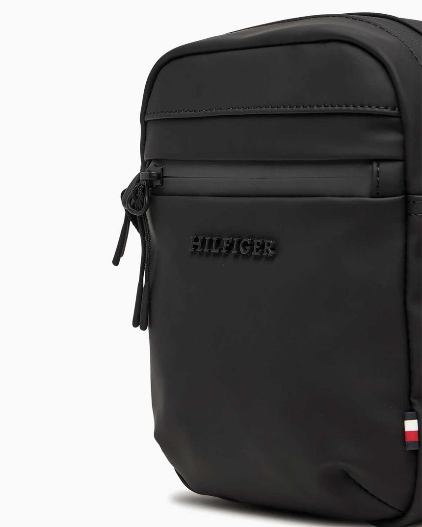 Tommy Hilfiger Tpu Erkek Çapraz Askılı Muhabir Çantası Black