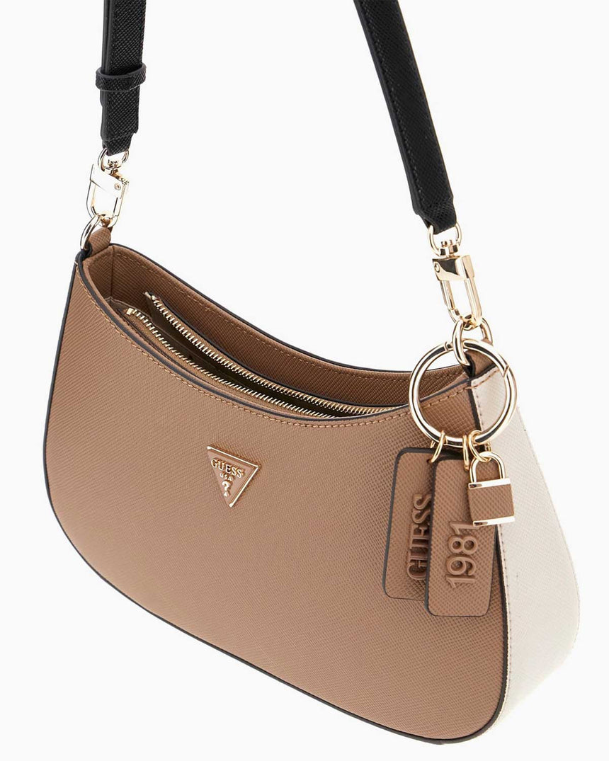 Guess Bramina Noelle II Kadın El Çantası Tan Multi