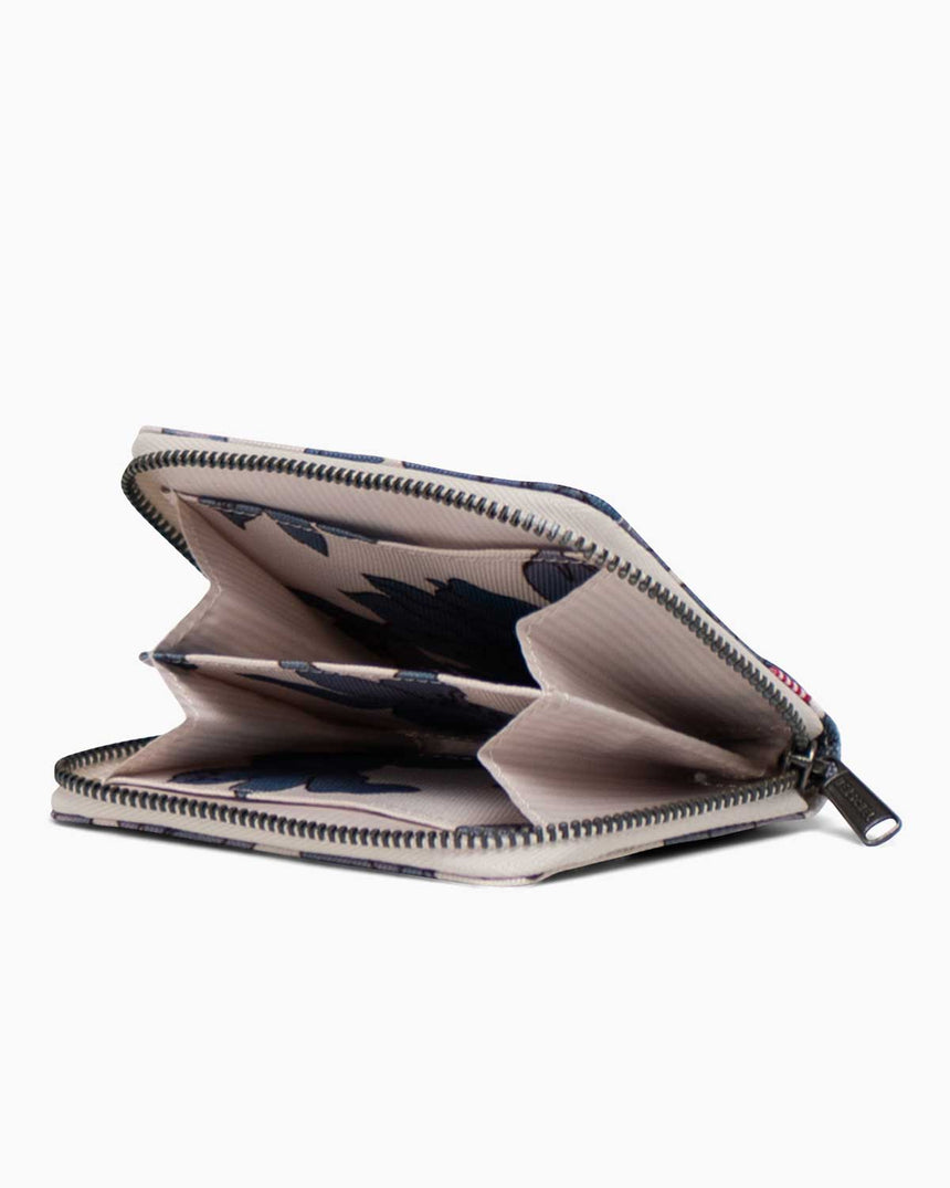 Herschel Tyler Wallet Fermuarlı Cüzdan Moonbeam Floral Waves