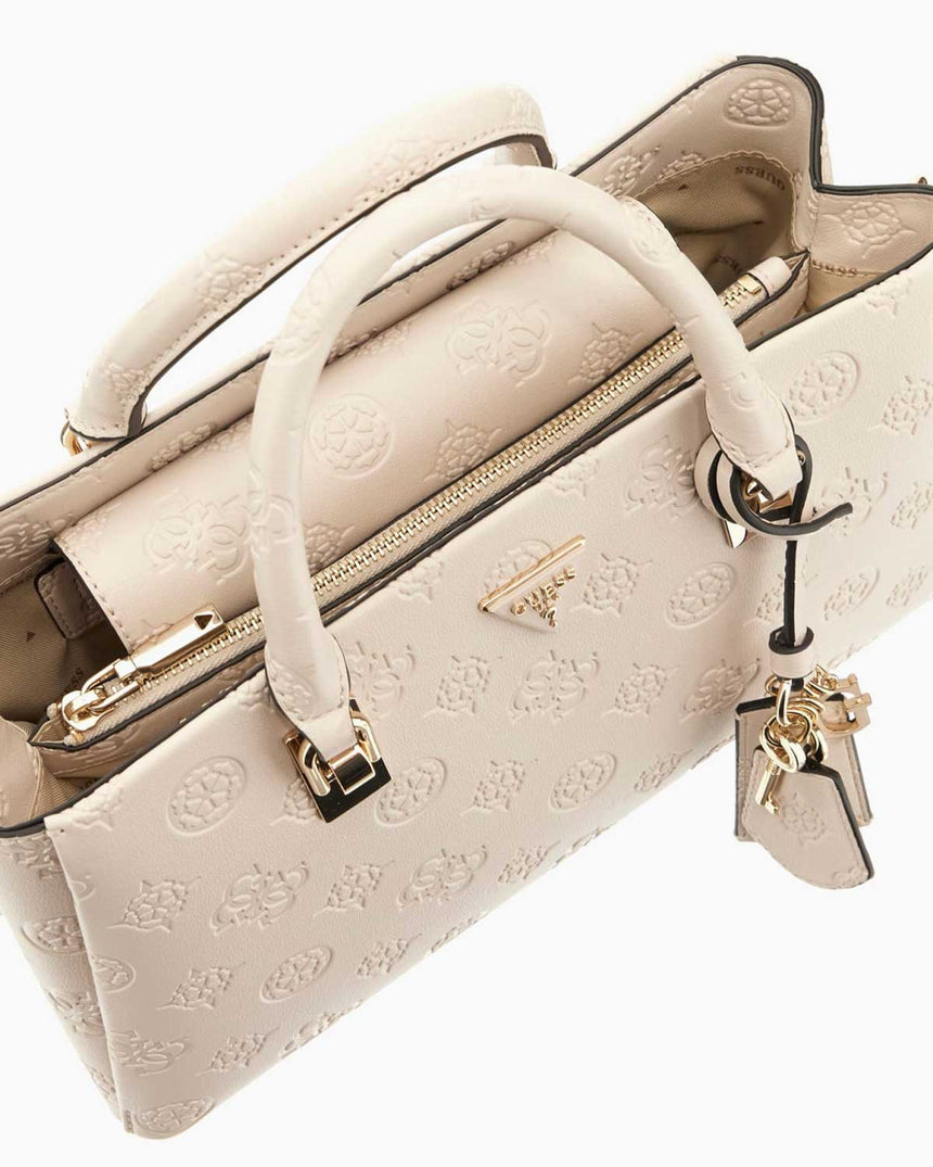 Guess Tisha Girlfriend Kadın El Çantası Stone Logo