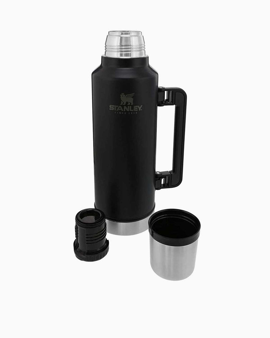 Stanley Efsane Klasik Seri-1.9 Litre Klasik Şişe, Vakumlu Çelik Termos Matte Black