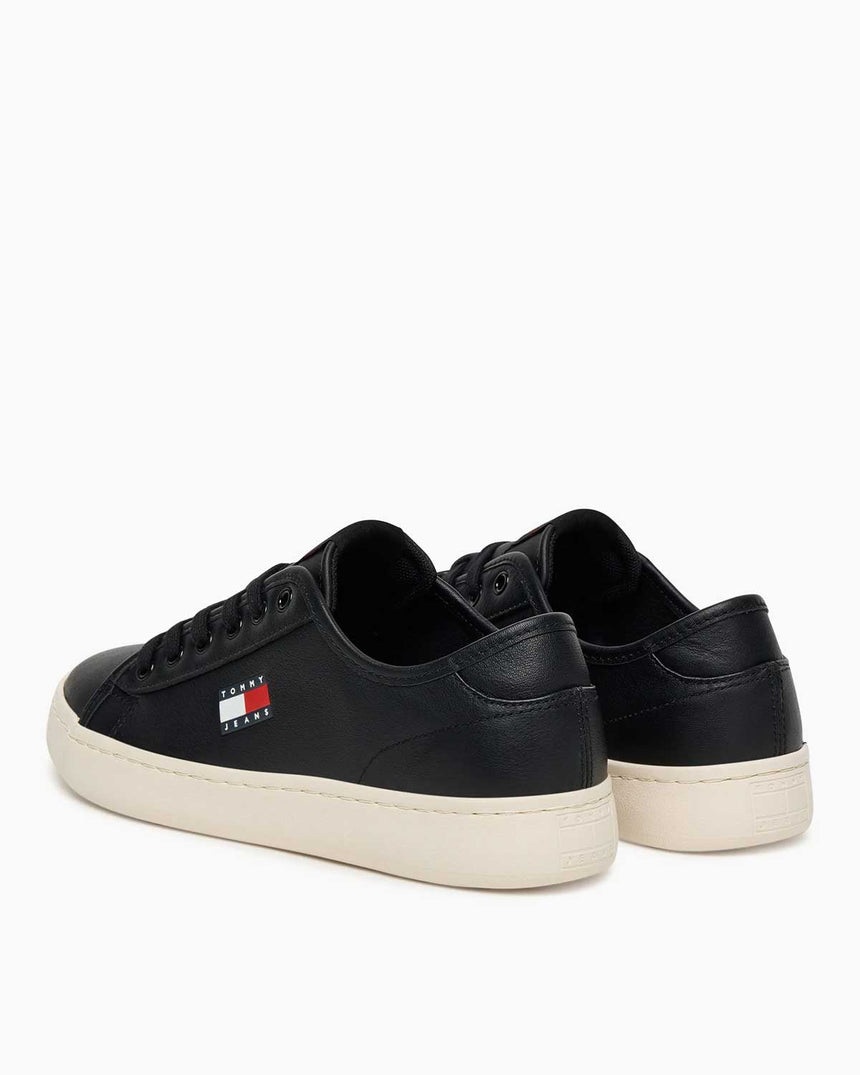Tommy Hilfiger Gillian Ultra Hafif Kadın Kort Sneaker Black