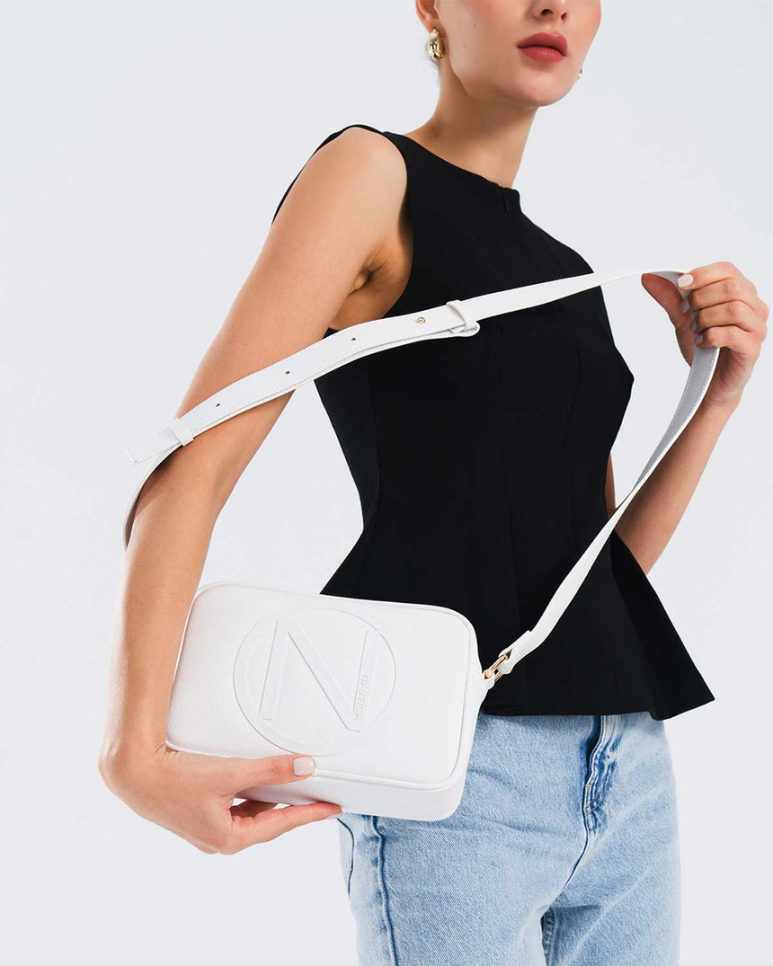 Nautica Çapraz Askılı Çanta Beyaz