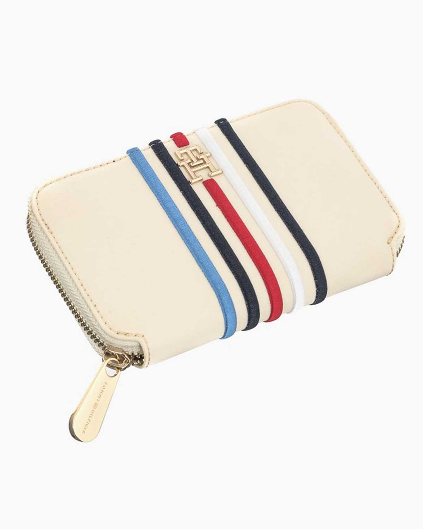Tommy Hilfiger Poppy Large Zip Around Wallet Cüzdan Beige