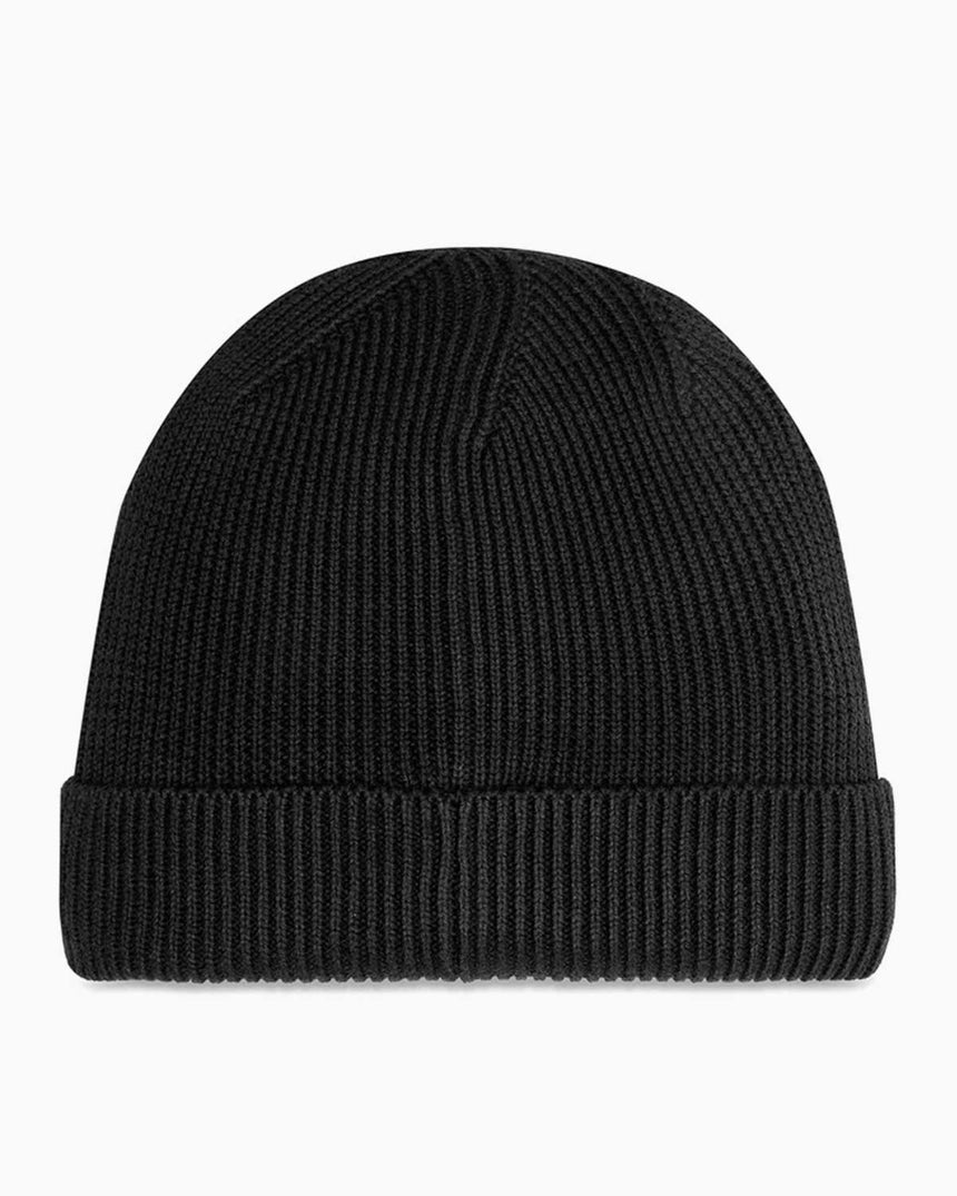 Tommy Hilfiger Elongated Beanie Logolu Şapka Black