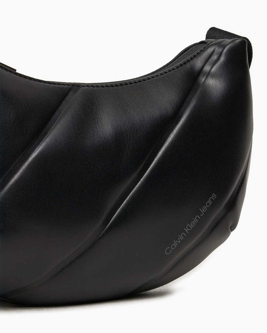 Calvin Klein Quilted Crossover Çapraz Askılı Çanta Black