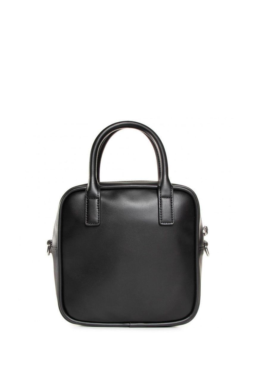 Tommy Hilfiger TJW Femme Pu Satchel Kadın El Çantası Black