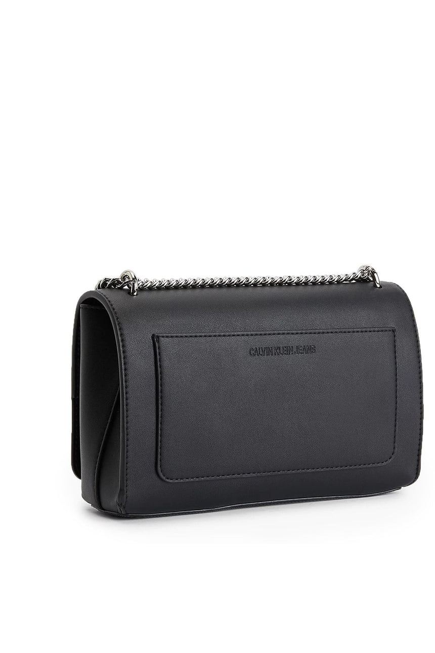 Calvin Klein Kadın Ew Flap Convertible Crossovers Çapraz Askılı Çanta Black