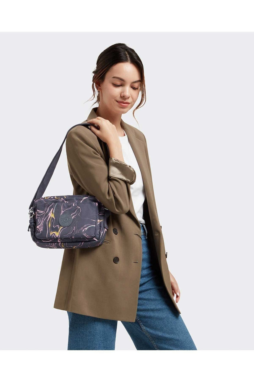 Kipling Abanu M Çapraz Askılı Kadın Çantası Soft Marble