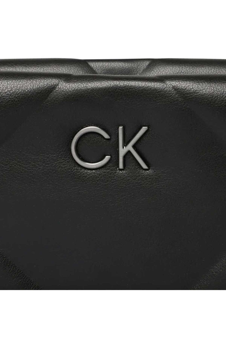 Calvin Klein Re-Lock Ouılt Crossovers Çapraz Askılı Kadın Çantası Black