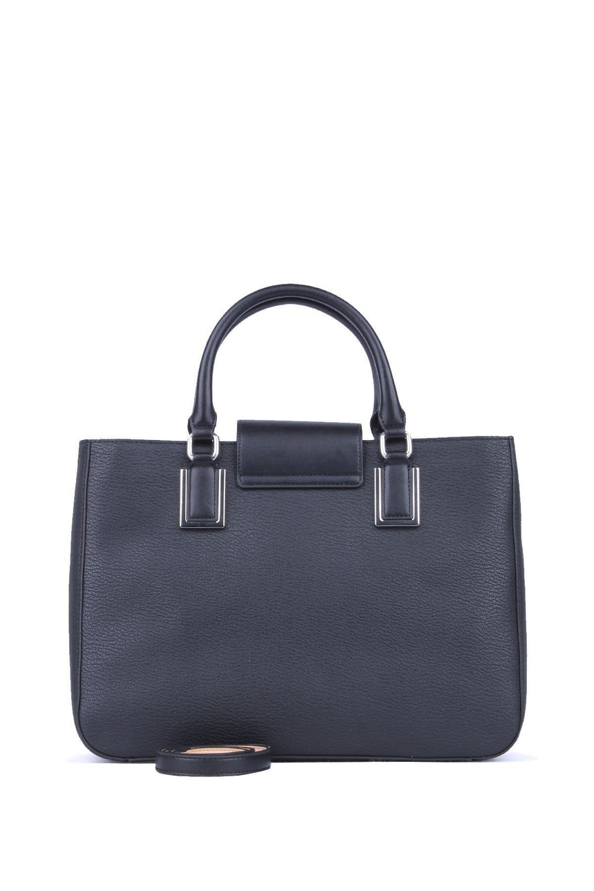 Calvin Klein Valerie Triple Compartment Tote Kadın El Çantası Black