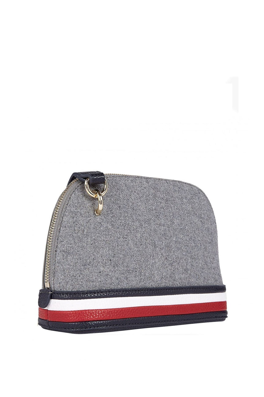 Tommy Hilfiger Element Crossover Melton Çapraz Askılı Kadın Çantası Grey