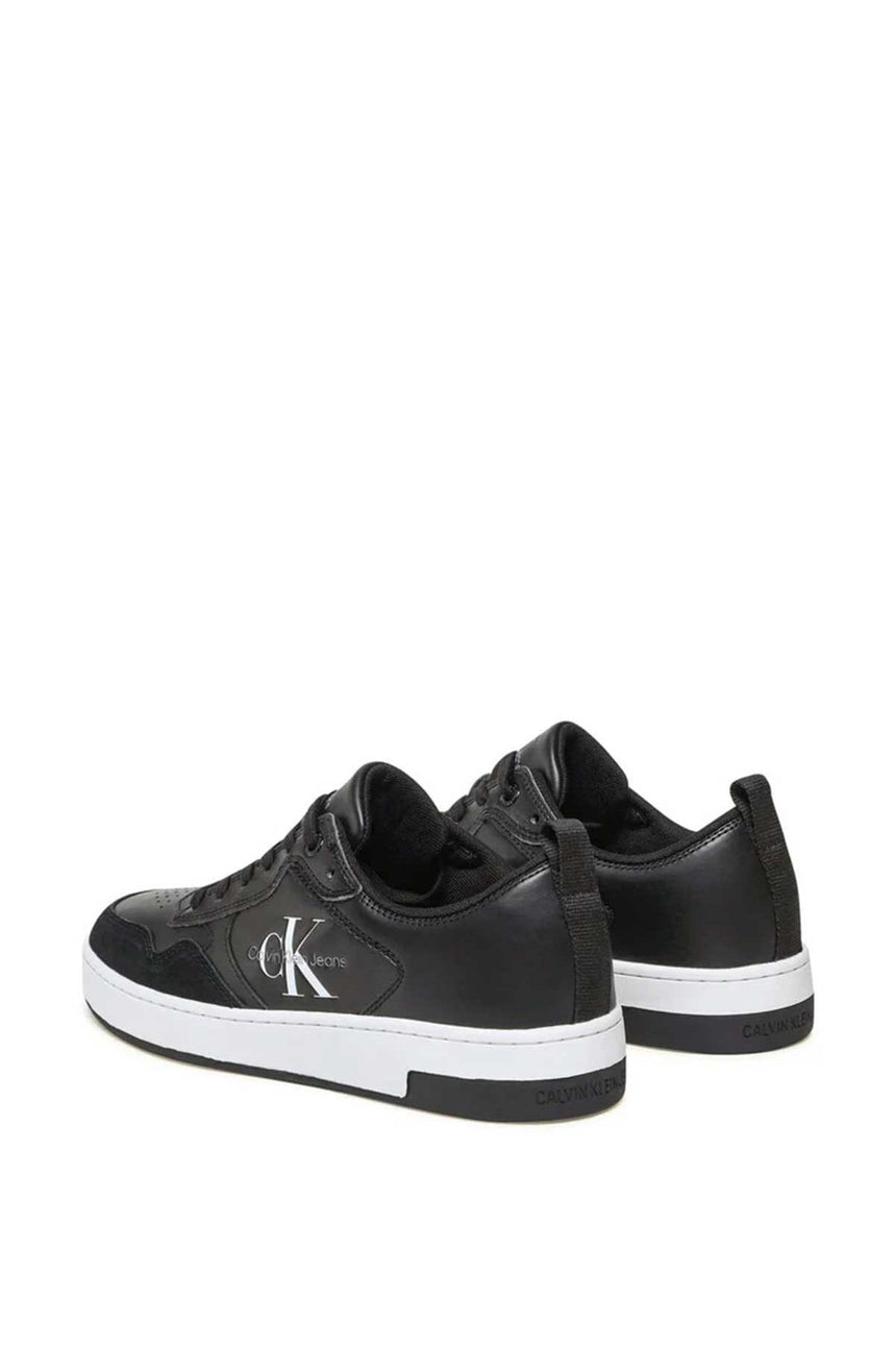 Calvin Klein Basket Cupsole Erkek Sneakers Black / White