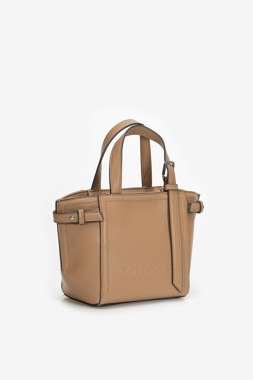 Calvin Klein Minimal Hardware Kadın El Çantası Khaki