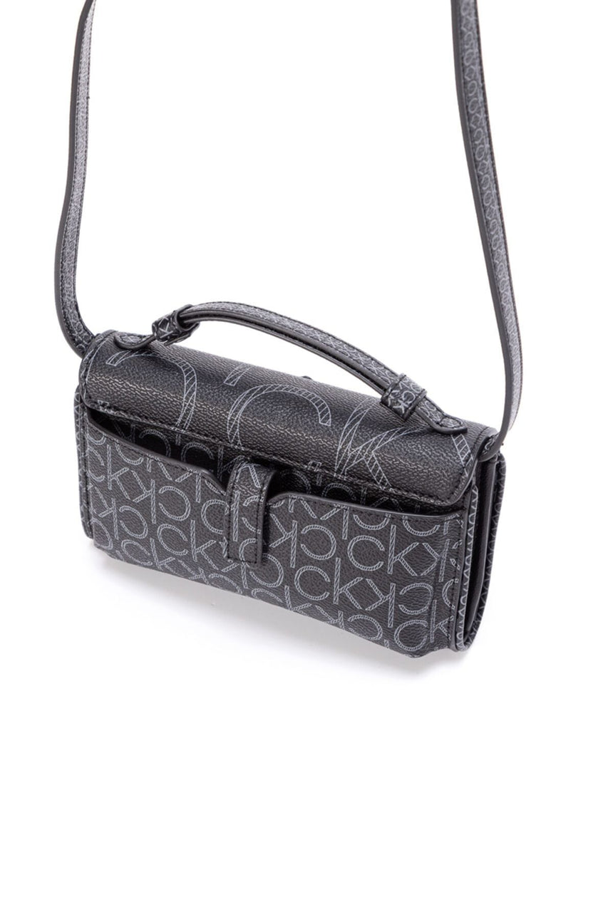 Calvin Klein Mono Scale Çapraz Askılı Kadın Çantası Black