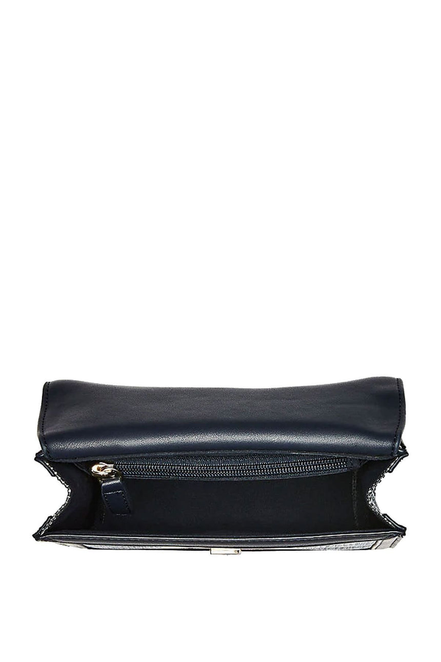 Tommy Hilfiger Seasonal Crossover Raffia Çapraz Askılı Kadın Çantası Neutral .Mix