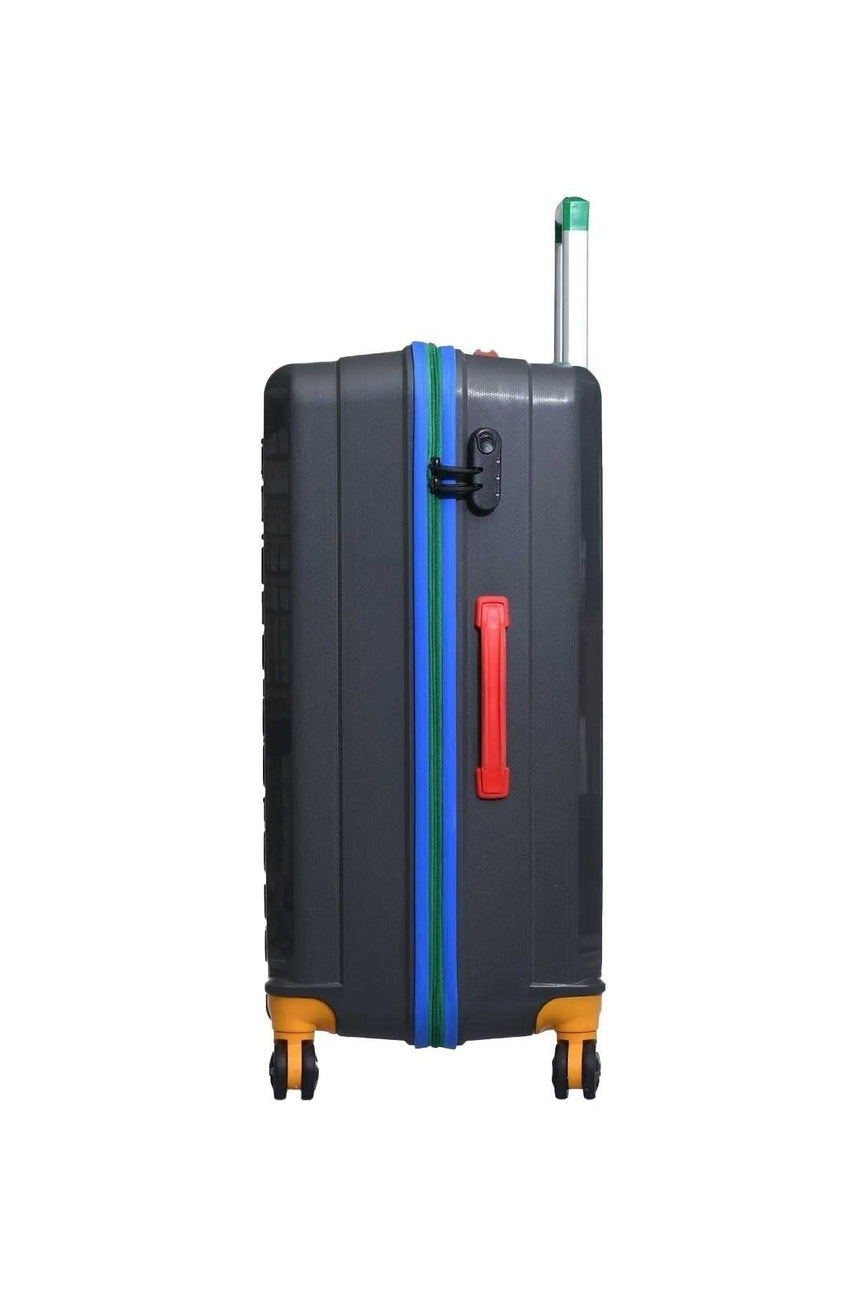 Benetton Büyük Boy 70 Cm Valiz Koyu Gri