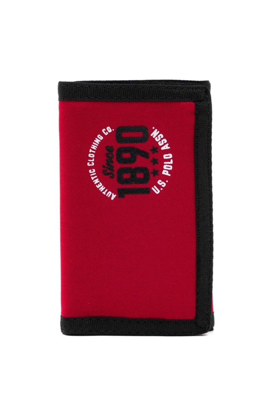 U.s Polo Assn Kadın Cüzdanı Kırmızı - Siyah