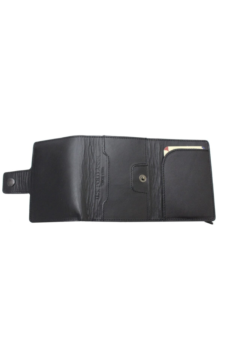 U.s Polo Assn Çıt Çıtlı Dikey Kartlık Siyah