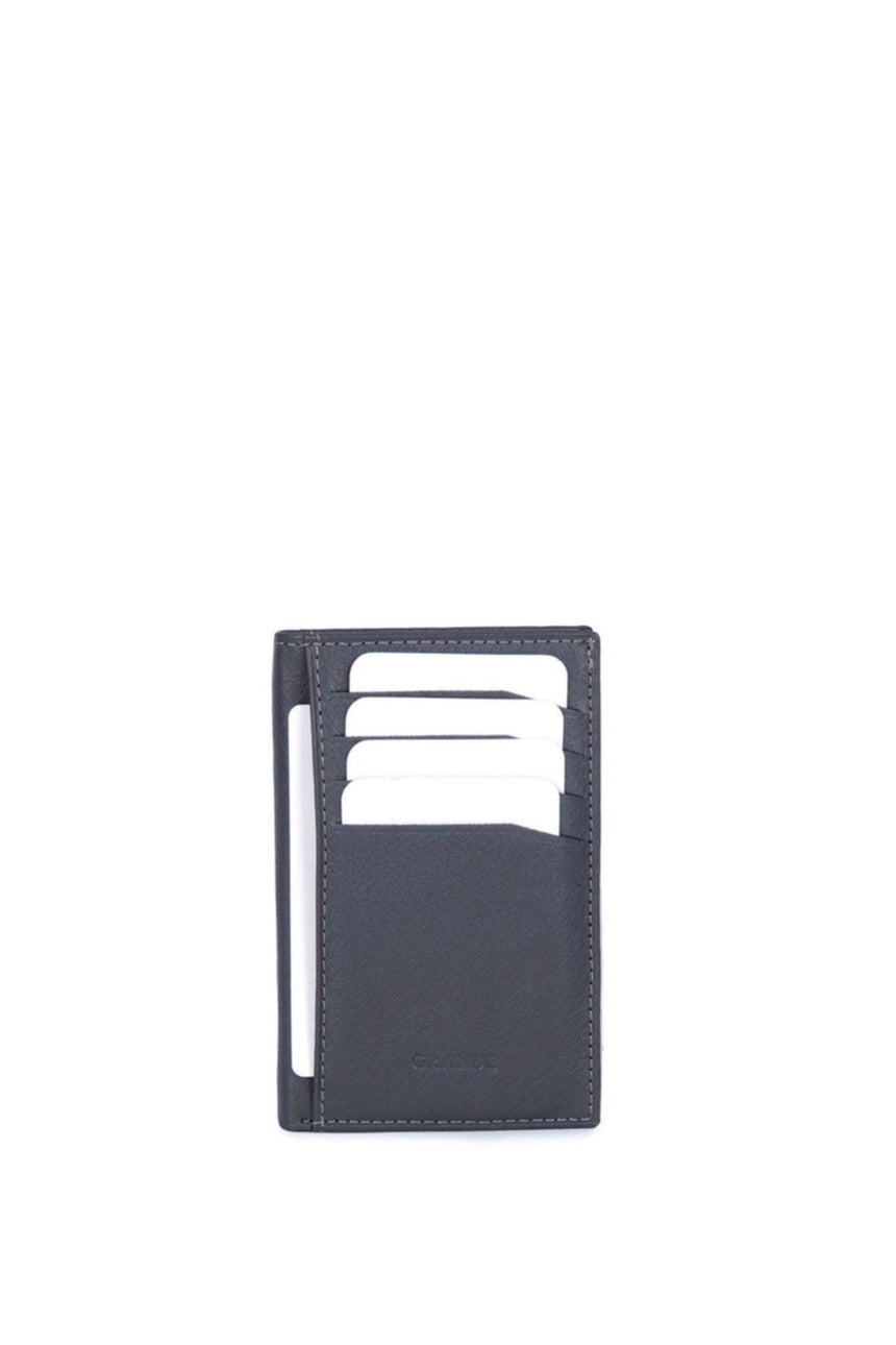 Grande Çıt Çıtlı Mini Erkek El Portföyü Gri