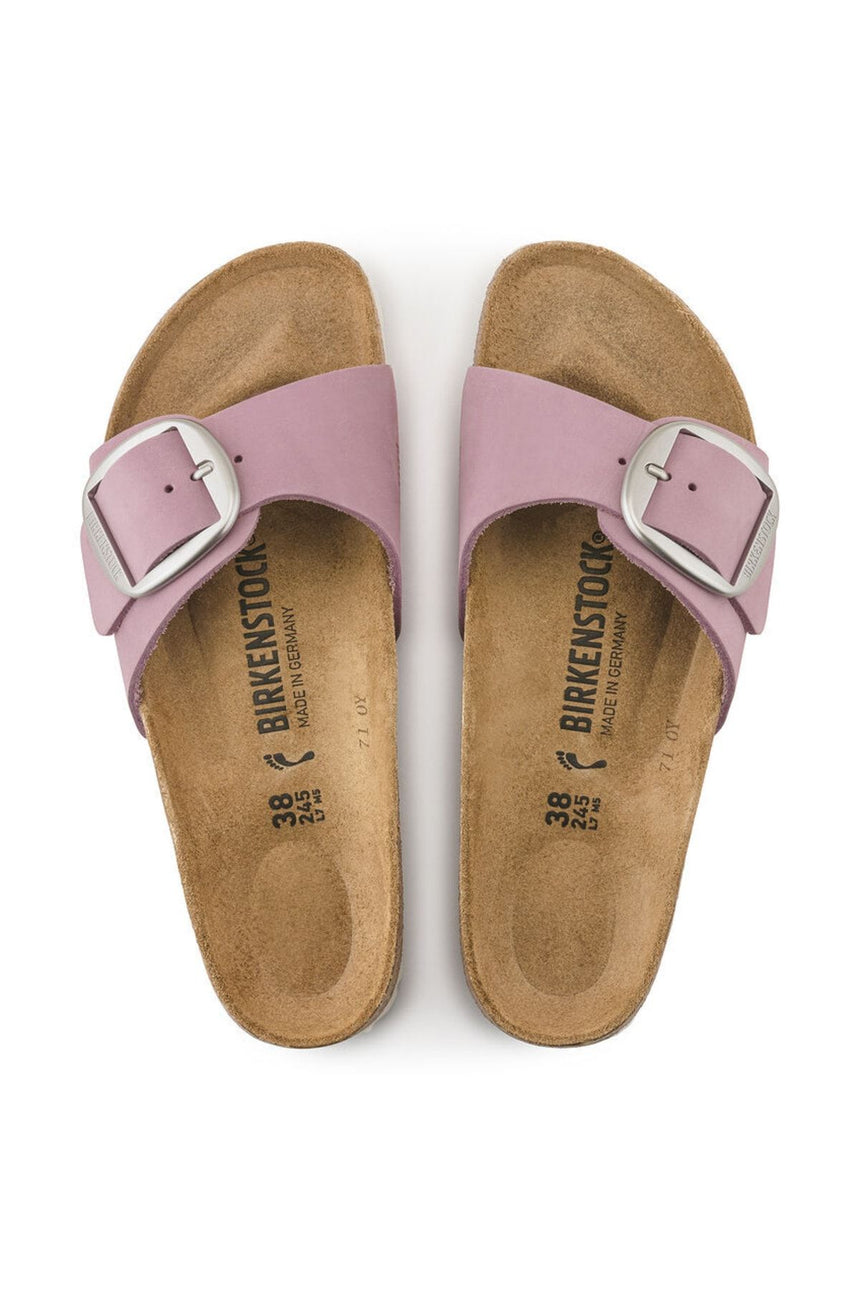Birkenstock Kadın Madrid Big Buckle Nu Terlik Orchid