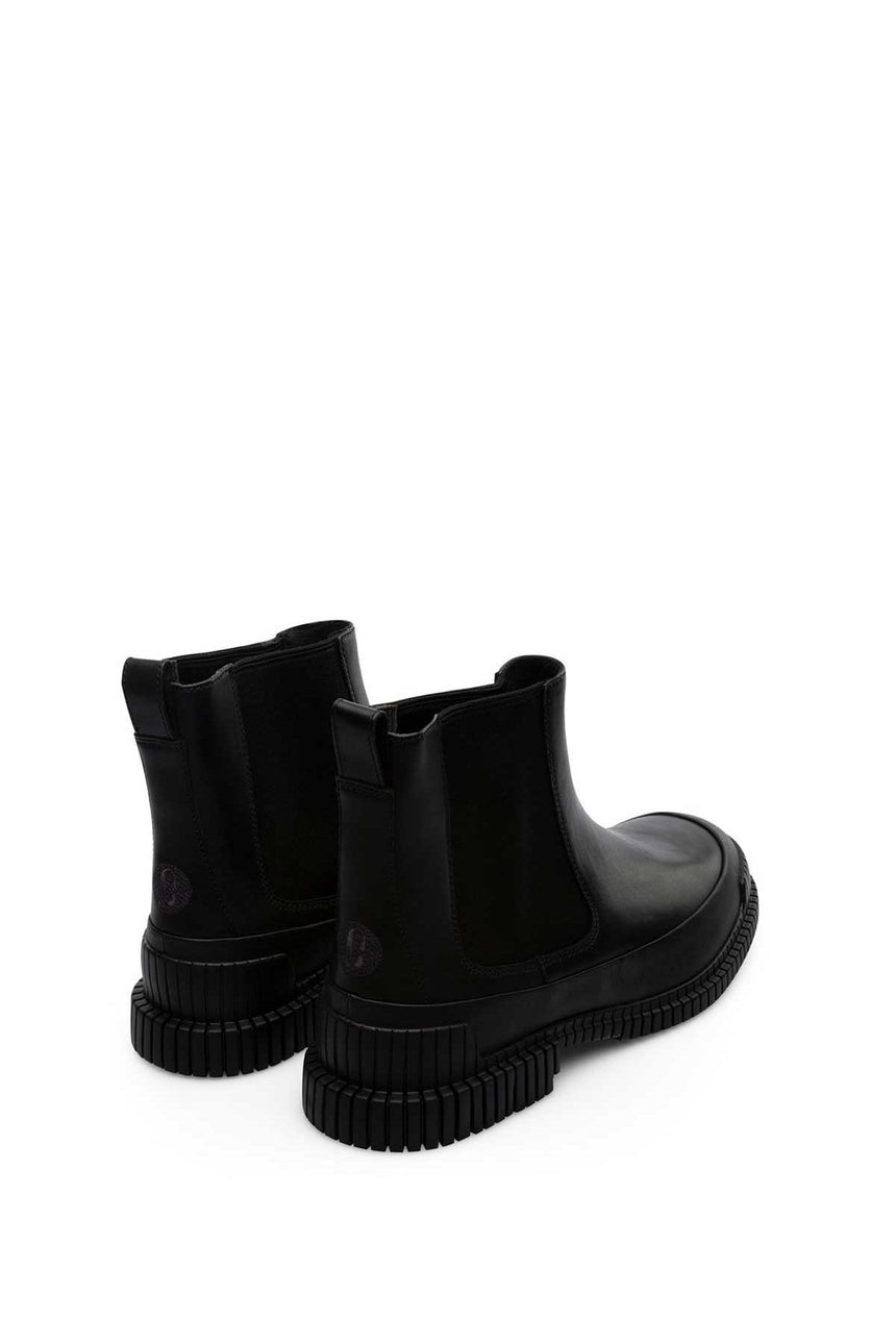 Camper Pix Negro Hakiki Deri Yarım Bilek Erkek Bot