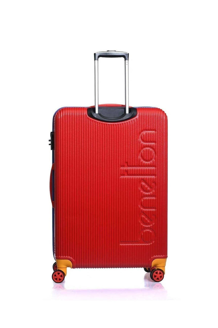Benetton Büyük Boy Valiz 70 Cm Kırmızı