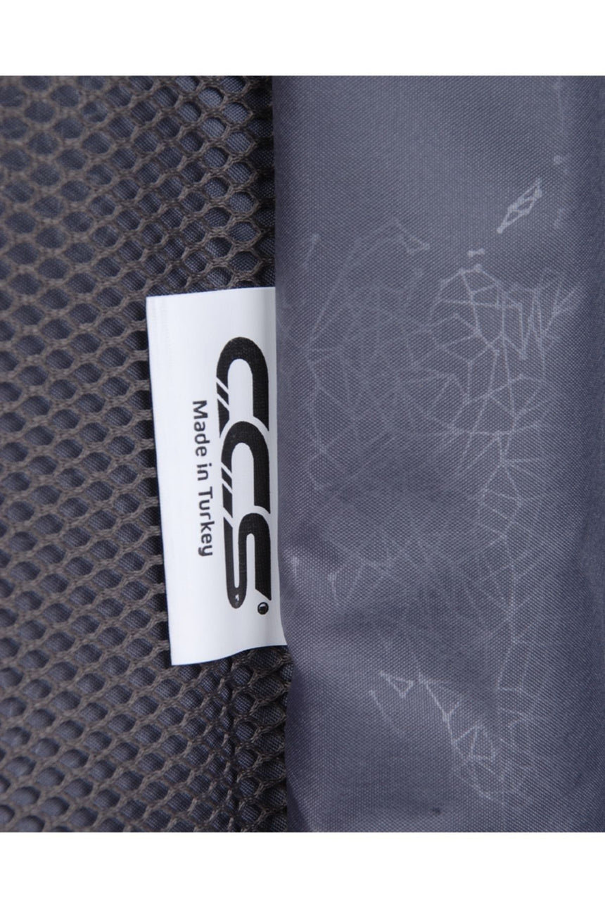 ÇÇS Kroko Kabartma Doku Orta Boy Valiz Siyah