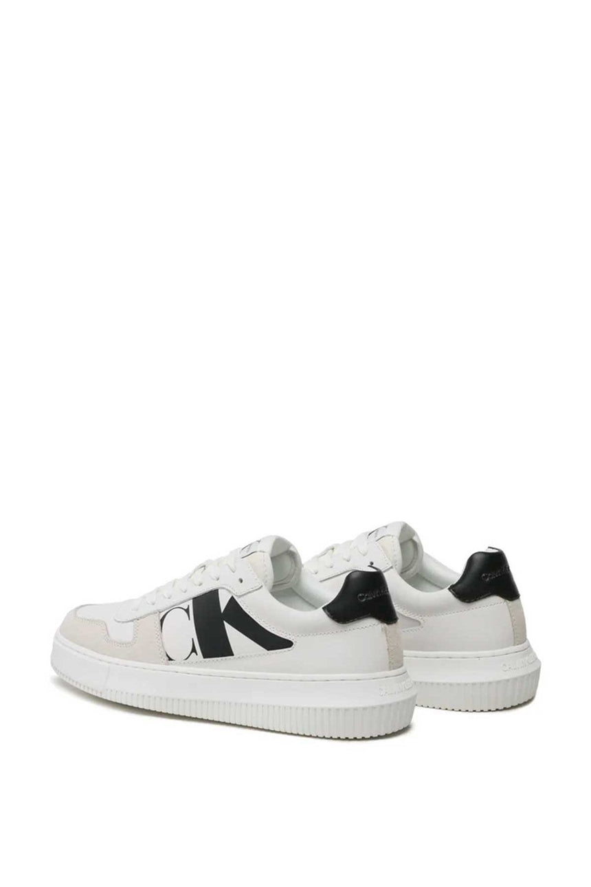 Calvin Klein Chunky Sole Erkek Sneaker Bright White/Creamy White/Black